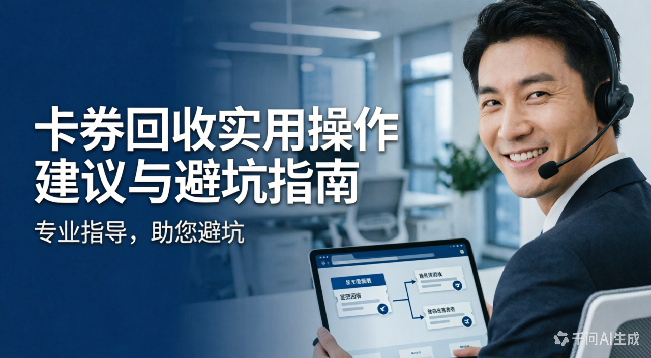 卡券回收实用操作建议与避坑指南