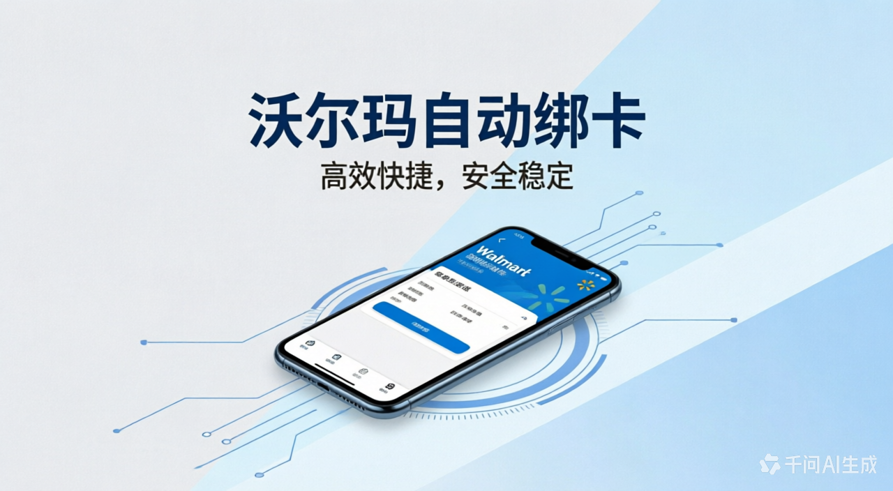 沃尔玛卡自动绑卡,秒速变现!